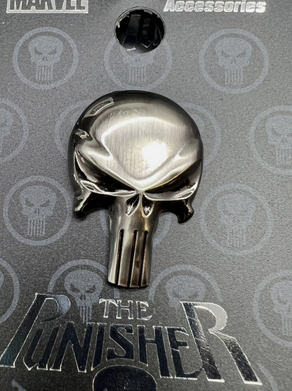 💀 Marvel Punisher Pewter Lapel Pin! Support your local vigilante! New Sealed 💀